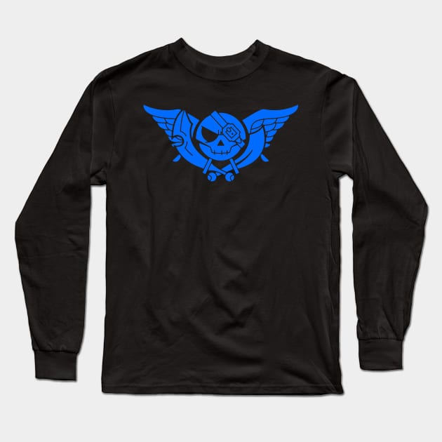 Blue Rogues Emblem Long Sleeve T-Shirt by RedOcelotThreads